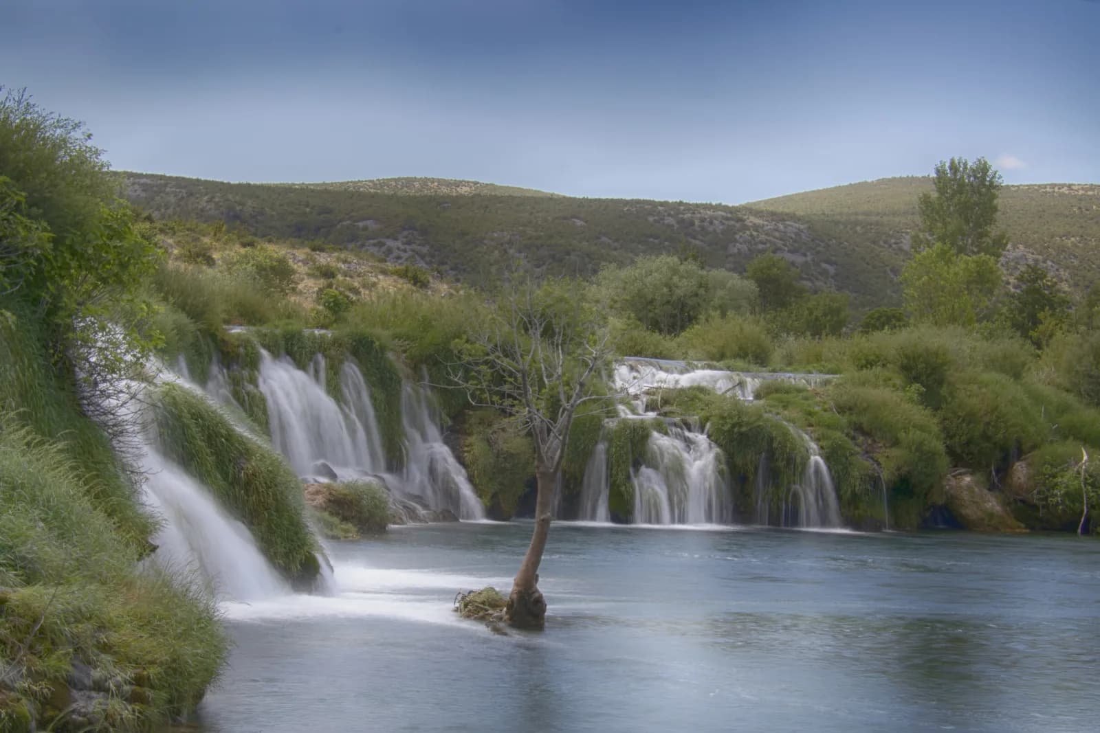 Berberov buk waterfalls on the Zrmanja