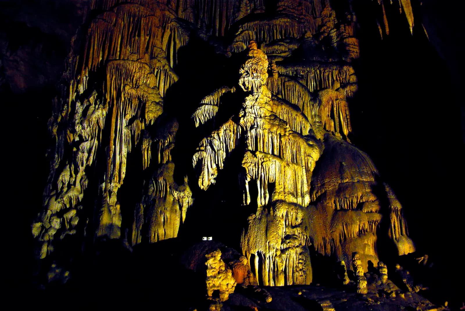 Cave and karst landscape near National Park Paklenica in Croatia